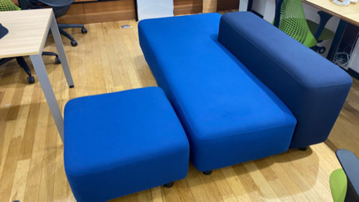 無印良品 ソファベンチ オットマン付 中古