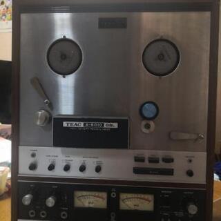 オープンリールデッキ　ジャンク品