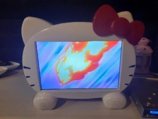 ハローキティ13.3V型地上デジタルハイビジョン夜晶テレビ\u0026DVDプレーヤー