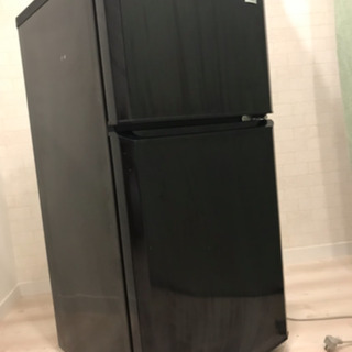 ハイアール 冷蔵庫 黒 単身者用 106L