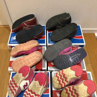 子供　ニューバランス　7足　12.5〜15.5の画像