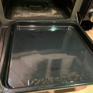 シャープ　オーブンレンジ　ヘルシオ(ブラック)ax-ca300 説明書レシピありの画像