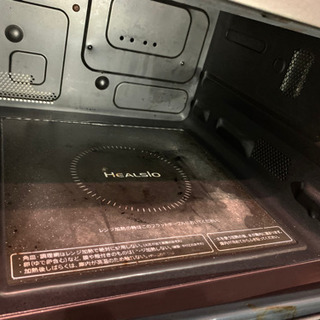 シャープ　オーブンレンジ　ヘルシオ(ブラック)ax-ca300 説明書レシピありの画像