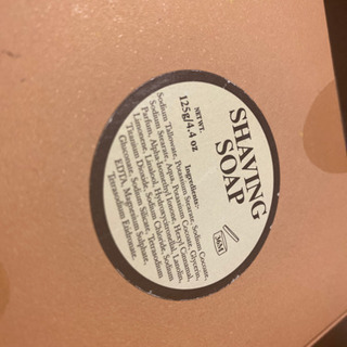 シェービングソープ　Mitchell’s wool fatの画像