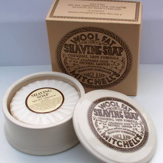 シェービングソープ　Mitchell’s wool fatの画像
