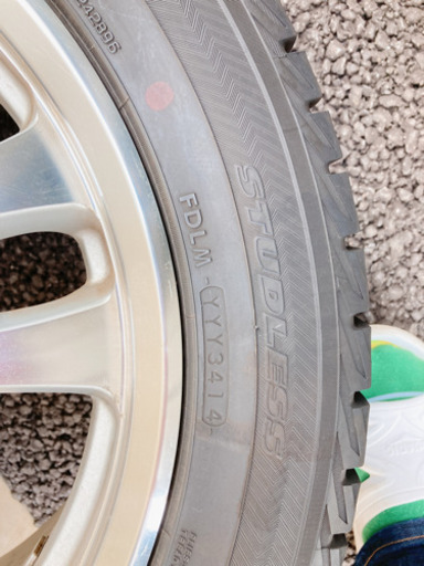 17インチ　スタッドレスホイール付き　4本セット
