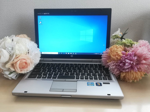 (お打合せ中)ノートパソコン HP Elitebook 2560p A CPU:core i5 メモリ:4GB HDD:320GB OS:Windows10Pro(64bit) 12.5型 無線LAN有(Wi-Fi対応) カメラ＆マイク内蔵 指紋認証内蔵 ③