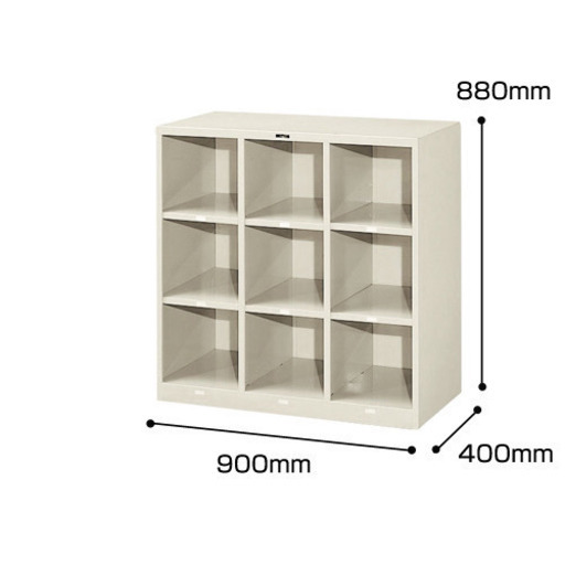⭐️ほぼ新品　【2セットあり】ナイキ NAIKI スクールロッカー（オープンタイプ）