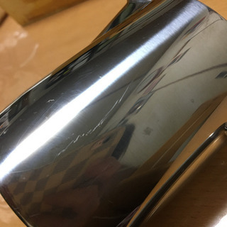 ミルクピッチャー　ステンレスの画像