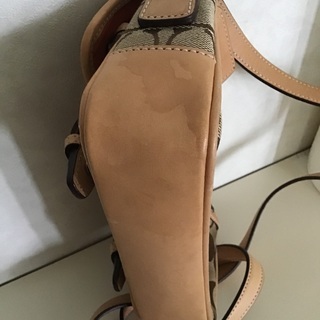 値下げしました☆中古コーチショルダーバッグの画像