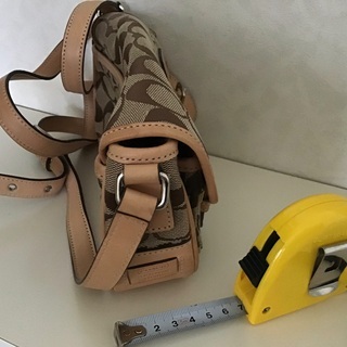 値下げしました☆中古コーチショルダーバッグの画像
