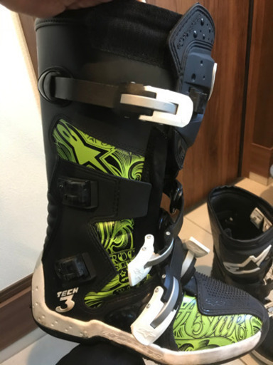 アルパインスターズ TECH3 使用一回のみ、オフロードブーツ