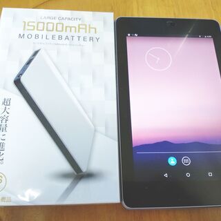 nexus7 wifi タブレット 32GB タブレットと新品モ...