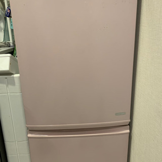 SHARP冷蔵庫　ピンク