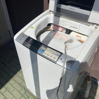 決まりました。HITACHI乾燥機付き洗濯機の画像