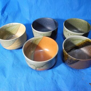 お椀約径１１cm約・高さ７cm 五客 
