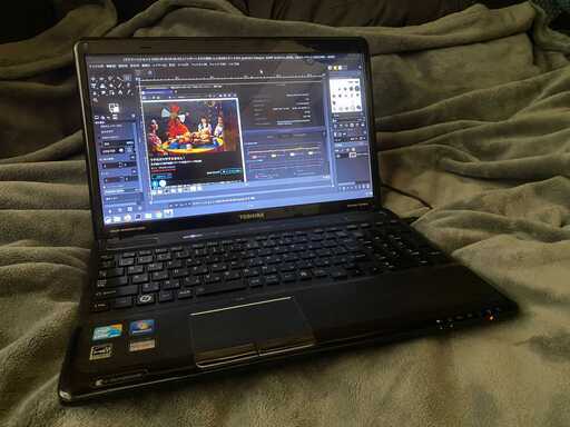 TOSHIBA dynabook ノートPC メモリ4GB