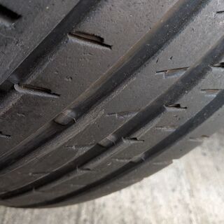 メッキ◆フィン　ホイール・タイヤ　セット7Jx17+45　100/114.3-5H　マルチ 215/50　トヨタ車使用の画像