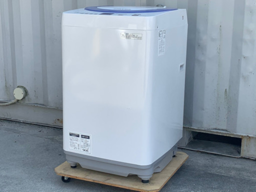 シャープ 洗濯機◇7kg◇2014年製◇風乾燥◇CLEAN＆SAVE◇ES-T706-A◇JW-0090
