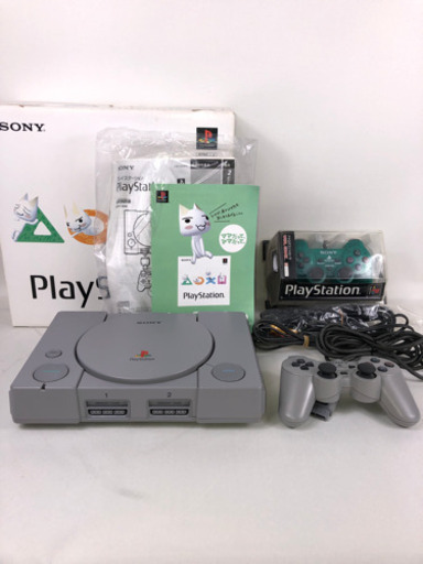 【動作確認済み‼️】プレイステーション⭐️美品コントローラー付、箱付‼️