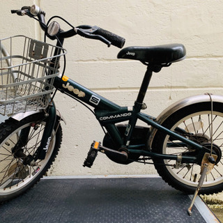 取引完了　中古　子供用自転車　ブランド品　Jeep自転車　16イ...