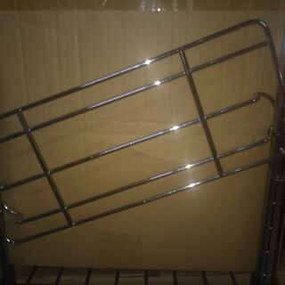 値引　パイプラック　メタルラック　１９㎜ポールのサイドネット　６枚の画像