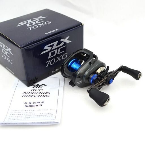 美品　20SLX DC 70XG 8.2 ブラックバス　池　ダム　川　ボート  04181 ベイトリール (0220357537)