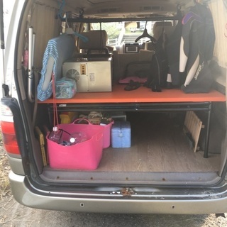 グランドハイエース　1ナンバー　4WD サーフィン仕様の画像