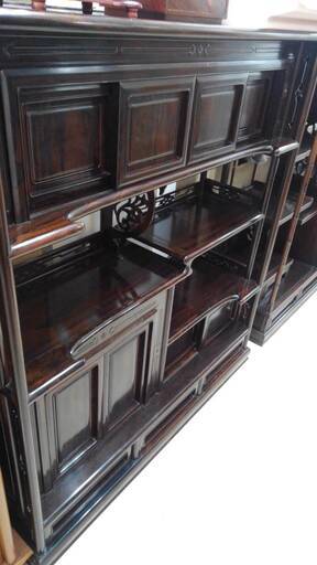 飾り棚 幅120cm 奥行35cm 高さ124cm