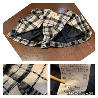 バーバリー ロンドン ブルーレーベル 38 ショートパンツ 女性 チェック柄の画像