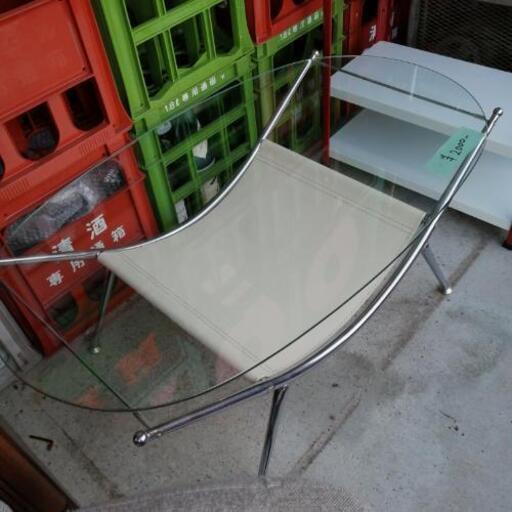ガラステーブル　楕円形　140cm
