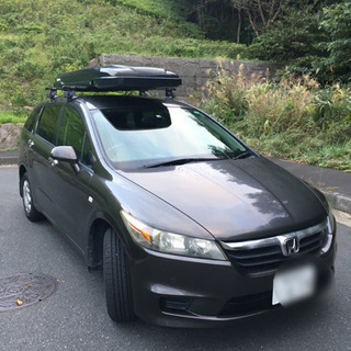 ホンダ　ストリーム 4WD！車検令和3年9月！ナビ、地デジ、ETCの画像