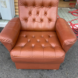 一人掛け応接ソファー　中古　リサイクルショップ宮崎屋20.1.5の画像