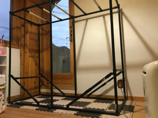 室内用　うんてい　自作　鉄棒