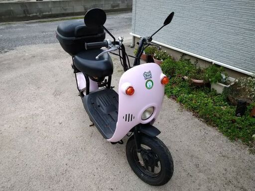 【お取引中です】　スズキ　チョイノリ（50cc）可愛いピンク　実動車です