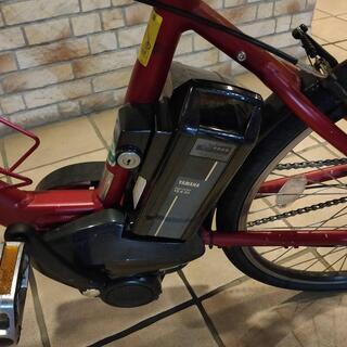 電動アシスト自転車　ヤマハPAS　ブレイス　26インチ　赤　バッテリー、充電器付 eバイク】 26型 電動アシスト自転車 PAS Brace（リッチレッド/内装8段