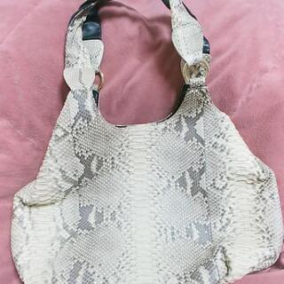 パイソンショルダーバッグ（中古）
