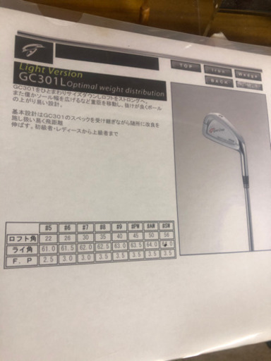 ゴルフ工房廃業の為投げ売り。セット①