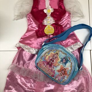Ｇｏ！プリンセスプリキュア　変身プリチューム ＆バッグ