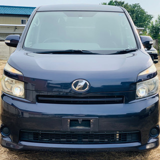 トヨタ ヴォクシー H19 ZRR75G 4WD 電動スライドドア HID ETC HDDナビ ヘッドレストモニター シートカバー バックカメラ 2年車検付の画像