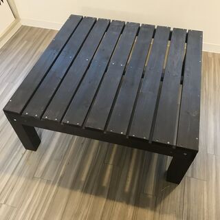 中古　ウッドデッキ　90×90×36.5cm 室内に置いていましたの画像