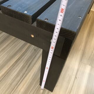 中古　ウッドデッキ　90×90×36.5cm 室内に置いていましたの画像