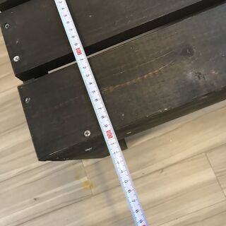 中古　ウッドデッキ　90×90×36.5cm 室内に置いていましたの画像