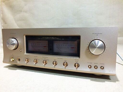 【苫小牧バナナ】LUXMAN/ラックスマン ステレオ プリメインアンプ L-505S 高域の角を丸め込んだ暖色系のサウンド ♪