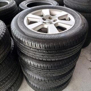 🌞225/65R17⭐ハリアー等に！バリ山！DUNLOP製TOYOTA純正アルミホイール付サマータイヤ入荷しました🌞