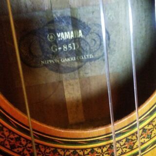 YAMAHA　クラシックギターの画像