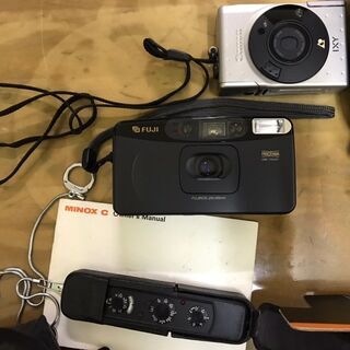 カメラ まとめ ジャンク コンパクトカメラ 大量 セット キヤノン ミノルタ　FUJIFILMの画像