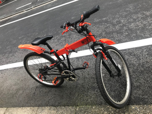 値下げしました！折りたたみ自転車26インチ THR5526