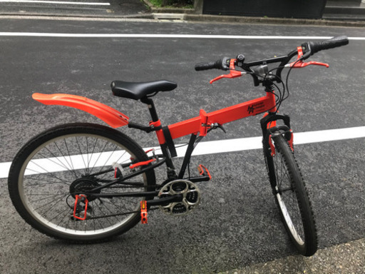 値下げしました！折りたたみ自転車26インチ THR5526