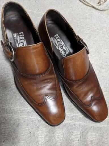 SalvatoreFerragamo　ブラウン　革靴